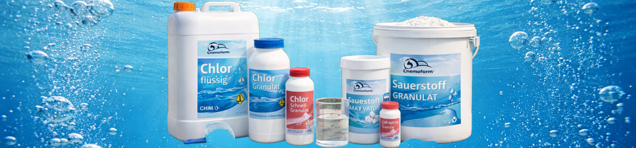 Desinfektion - Chlor & Sauerstoff